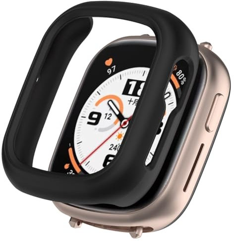 Tyogeephy Custodie compatibili con Honor Watch 4 Case, Pellicola Protettiva TPU Placcato Custodia Cover Armatura Shell per Honor Watch 4