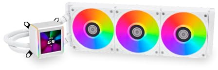 Lian-Li Kit Watercooling AIO Galahad II LCD - 360mm (Blanc)