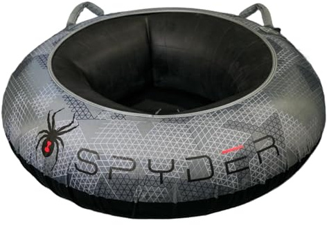 Spyder Rush Snow Tube - Durable Inflatable Snow Tubing Chariot for Winter Fun