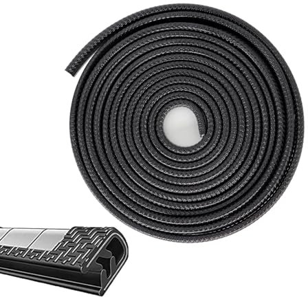 AUTOXBERT 10M Kantenschutz Autotür Türdichtung Auto Gummidichtung Türdichtungen Universal Dichtungsprofil EPDM Schalldämmung Kofferraumdichtung Kantenschutz für Autos Boote KFZ Innenraum