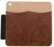 sourcing map Leather Pocket Organizer 5.1 x 5.3 Hook Support Pocket Slip Pocket Knife Pouch with Pen Loop for Pocket Knife Flashlights Pens Multi Tools, Black