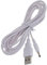 Shntig 1m/2m/3m 5V Power Cord USB to 3.5mm x 1.35mm Barrel Jack Adapter Connector Charging Cable Plug Not Support 12 Voltage