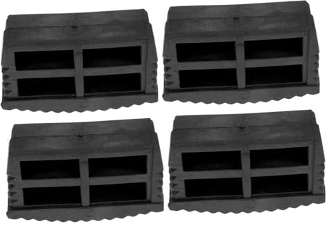 CANIGHT 4stücke Rutschfeste Leiterfüße Gummipads Für Bodenschutz Hochwertige Fußkappen Für Aluleitern Teleskopleitern Malerleitern