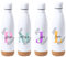 WEPRINTFY. | Botella Térmica Personalizada | Inicial y Nombre | Botellas de Agua Acero Inoxidable | 750 ml Bebidas Frias y Calientes | Botella Agua | botella agua acero inoxidable
