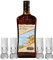 Vecchio Amaro del Capo 100cl + 4 Bicchieri Originali da Degustazione in Vetro