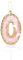 Pink Gold Butterfly Birthday Candles, Butterfly Number 0 Candles for Cake, Pink Gold Number Candles, Girls Boys Birthday Cake Decorations, Butterfly Themed Party for Butterfly Birthday Decorations