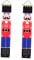 HOLIDYOYO 1 Paar Vorhangbanner weihnachtsvorhang weihnachtsgardinen Weihnachtsschmuck Ornamente Weihnachtsgirlande Couplets Dekorationen hängende Dekoration für den Außenbereich Oxford-Stoff