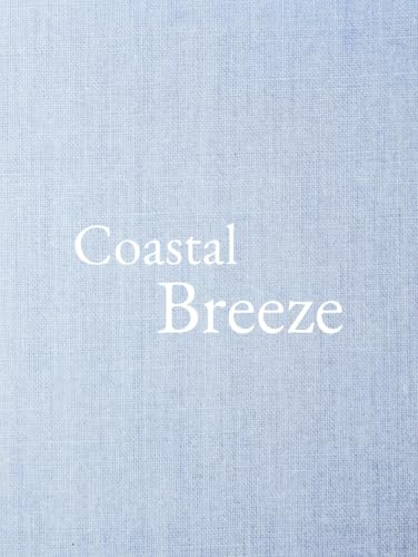 Coastal Breeze: A Decorative Book with Faux Linen Cover - Coastal Style for Coffee Tables and Shelves