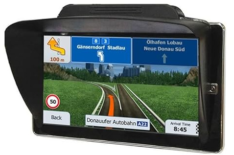 7-Zoll-LKW-Bluetooth AVIN DDR 256M 8 GB GPS-Navigator-Fahrzeug. GPS Navigation mit drahtloser Kabelaufnahme der Rückansicht, Pro-Serie(with Wired Camera)