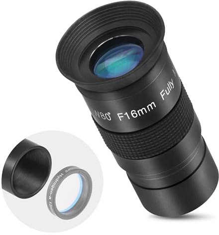 astromania vollständig mehrfachvergütete 3,2 cm untra-Wide 80 Grad Okular für Teleskop – f16 mm