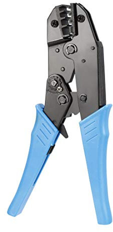 sourcing map Ratchet Crimping Press Plier Crimper Tool Awg 10-4 for 6-25mm2 Wire Terminal