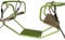 Loggyland Columpio Doble Schiffsschaukel Columpio para 2 Infantil