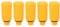 Air Compressor Breather, 5pcs 9mm Yellow Breathing Rod Vent Cap Air Compressor Pump Accessories, for Most of Piston Type Air Compressors