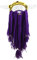 YEKEYI Herren Lustige Mütze Wikinger Bart Beanie Horn Hut Lange Bart Hüte Winter Strickwolle Warme Kappe Gr. Einheitsgröße, Purple-B