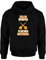 Zielen Werfen Fluchen Nochmal Hoodie Unisex Dart Spruch T-Shirt Dart Teamshirt, : Schwarz, Größe: Small