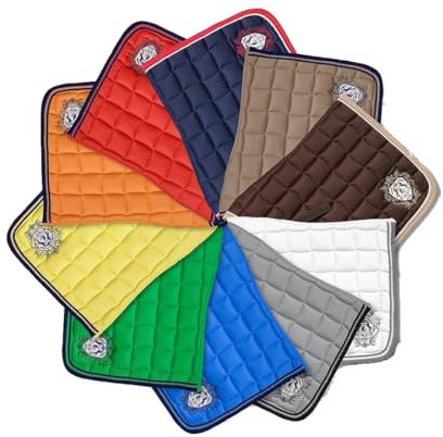 Interapi NEU!!! Schabracke New Topaz Fairplay DR Dressur WB viele Farben top Qualität, Farbe:orange