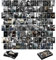 LOVEDMORE Fotocollage-Set für Wand, ästhetisch, 100 Bilder, schwarz-weiß, ästhetische Poster für Wanddekoration, VSCO Collage-Set, Fotodrucke, dunkle Raumdekoration, Geschenke für Jungen und Mädchen,