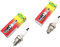 2x Beru Zündkerze Isolator Spezial M14-175 für Simson S50, S51, S70, S53, SR50, SR80, KR51/1, KR51/2, SR4-2, SR4-3, SR4-4, Wartburg 353
