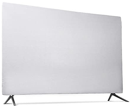 CSSHNL TV Cover Soft TV Cover Elastic Fabric Cover For 42 50 55 TV Hang-type Television Protector Case Scratch Resistant Splash Proof TV Screen Protectors
