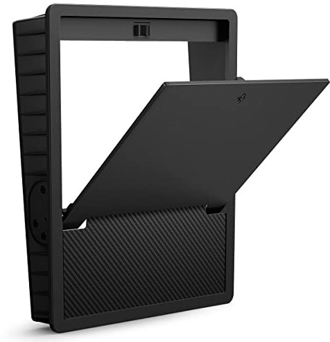 Spigen One-Touch Hidden Storage Box Centre Console Organiser Armrest Designed for Tesla Model 3 2021-2023 and Model Y (~2024) Accessories - Carbon Edition