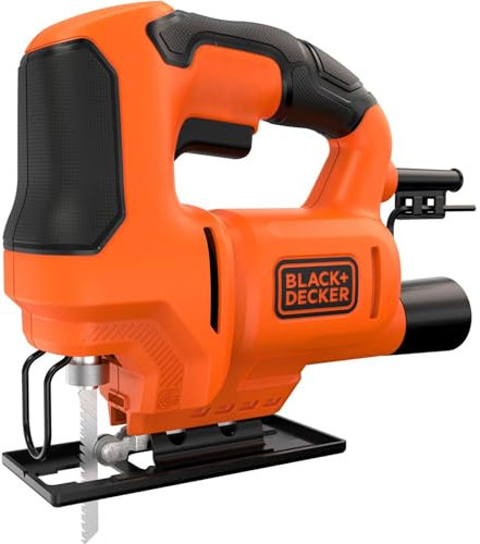 BLACK+DECKER 400 W - Sega a puzzle, a velocità singola, BES602-GB