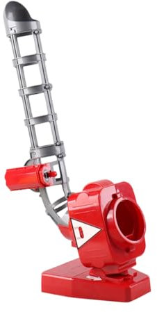 CLISPEED Baseball Toy Boys and Girls Ball Thrower Machine Automatic Pitching Machine Bat Red Battery Outdoor