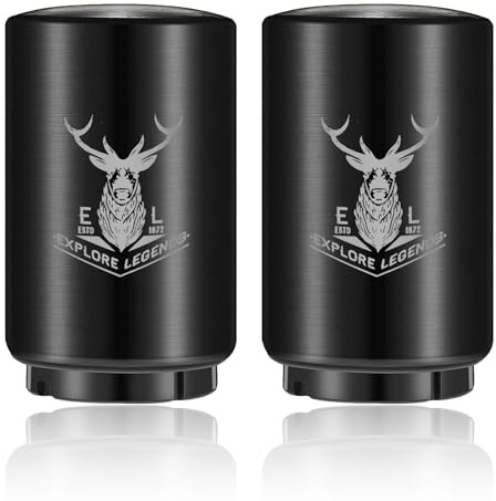 Automatischer Bierflaschenöffner mit magnetischer Kappe, Edelstahl, Einhanddeckel, federbelastet, Push&Pop für Küche, Zuhause, Bar, Restaurant, Haushaltsutensilien, Bierzubehör, Geschenk, 2 Stück