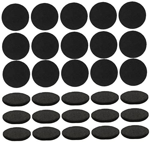 Veemoon 100 Piezas Alfombra Alfombra Muebles Almohadilla Altavoces Soporte Antideslizante Muebles Almohadilla Muebles Pinzas para Pisos Madera Piso Insonorizado Antideslizante Mesa
