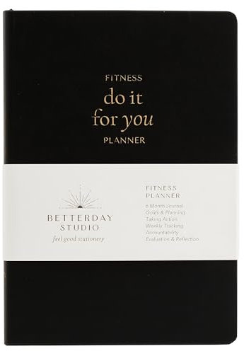 Fitness- und Gesundheitstagebuch, Schwarz