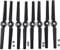 Persistence 8 StüCke Propeller für Yuneec Q500 Typhoon 4 Karat Kamera Drone Teile Schnell Verschluss Selbst Hemmend Requisiten Klinge (Schwarz)