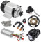 48V Elektroroller Motor 750W/500W Mittel Antriebsmotor DC Bürstenloser Controller 3-Wheel Dreirad Bicycle Electric Motor Kit Elektro-Fahrrad Tricycle Umbausatz für Elektro-Fahrrad-Umrüstsatz (750W)