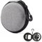 OUDQFCJ 1 Piezas Caja de Almacenamiento para Auriculares Estuche para Mini Auriculares Portátil Disco Duro Caja de Almacenamiento de Protección Electrónica de Viaje