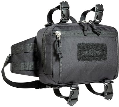 Tatonka Bauchtasche Hip & Bar Pouch BC - Große Hüfttasche mit Reißverschlussfach, Molle Befestigungsmöglichkeiten für Zusatztasachen, am Fahrradlenker anbringbar, 5 Liter