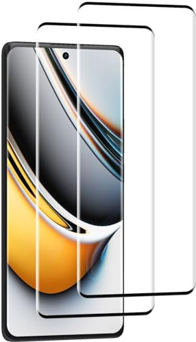 Elecshion Pantalla Protectora para Realme 11 Pro Plus/ 11 Pro, 2 Piezas vidrio templado, Sin Burbujas, Dureza 9H, HD Transparente, Antiarañazos, Screen Protector