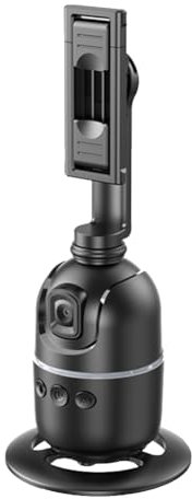 Goufride P03 PRO Stabilizzatore Cardanico con Rotazione A 360° AI Che Segue Il Face Tracking Desktop Gimbal PTZ per Smartphone Live