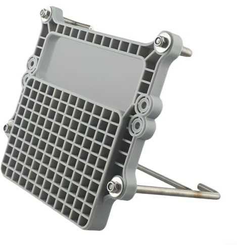 Bootsmotor-Halterung, Außenbordmotor-Montagehalterung, für aufblasbare Fischerboote mit Installations-Hardware, inklusive Schrauben und Muttern