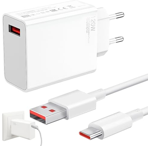 120W Chargeur pour Xiaomi, avec 6A Type C Cable 2M, Adapter pour Redmi K80 K70 Note 14 Pro Plus Xiaomi 14 14T 13 13T 12S Pro Lite,pour Redmi Note 13/12/11s/10Pro/POCO X6/M6/F5/X5/X4/X3