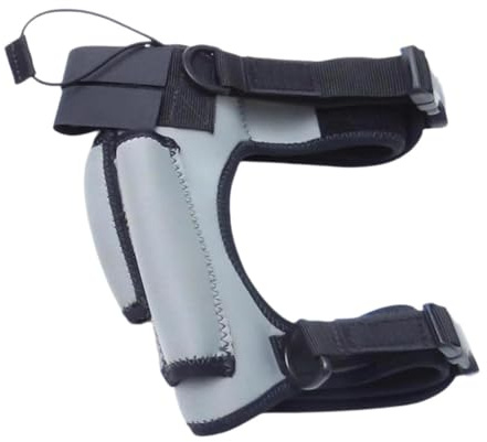 zeryor Neoprene Scuba Diving Knife Holder, Adjustable Elastic Thigh Knife Holster Leg Strap Wrap Sheath with 2 Pockets for Diving Snorkelling Rafting Fishing Hiking Boating