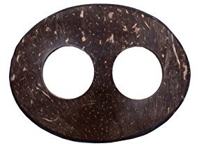 Ciffre Sarongschnalle Sarongschliesse aus Kokos zum Sarong/Pareo/Wickelrock/Kleid binden