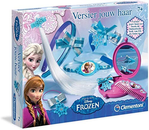 Clementoni 0643022 Frozen Dekoriere Dein Haar, Spiel