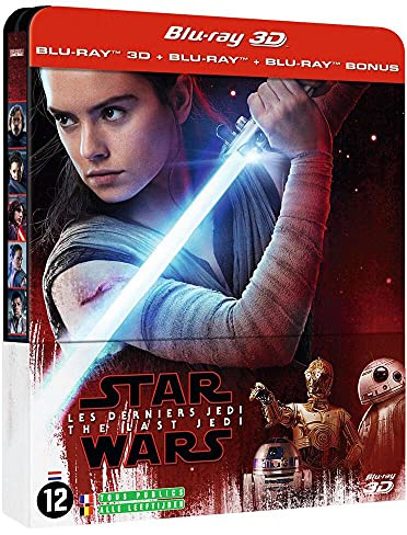 DVD - Star wars episode 8 - The last Jedi (3D)(Steelbook) (3 DVD)