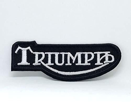 Real Empire Aufnäher/Bügelbild, Motiv: Triumph, Motorrad-Logo, einfach zu verwenden, für T-Shirts, Jacken