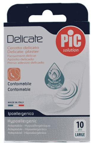 Pic Solution Cerotto Antibatterico Delicat 25X72 10P