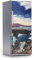 Kühlschrank Designfolie I Dekosticker für Kühlschrankfront - Sticker Aufkleber selbstklebend I Tattoo Küche - Design: Seaside