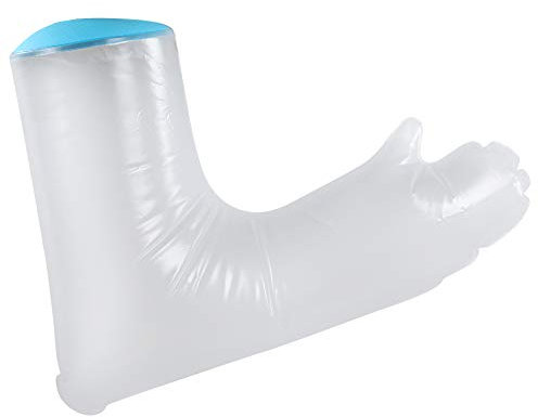 Waterproof Adult Bath Sleeve for Broken Hand Injury, Transparent Shower Arm Cast Cover, 62cm Hand Protective Bag for Bathing(Adult Arm)