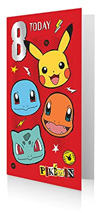 Danilo Promotions LTD Pokemon Geburtstagskarte 8 Today