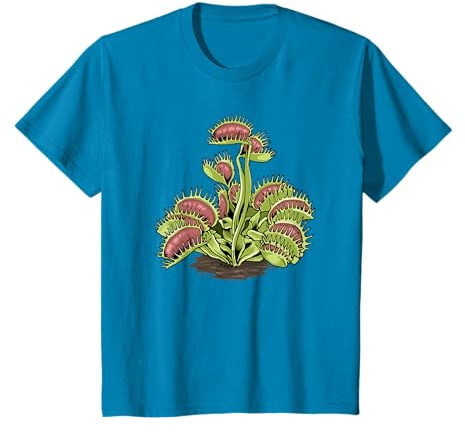 Venus Fly Trap Tshirt Carnivore Plant Cadeaux Insectivore T-Shirt