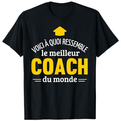 Voici à quoi ressemble meilleur coach du monde cadeau coach T-Shirt