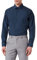Seidensticker Herren Business Hemd - Shaped Fit - Bügelfrei - Kent-Kragen - Langarm - Print - 100% Baumwolle, Dunkelblau, 37 EU