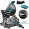 Makita LS003GZ01 40V Max Li-ion XGT Brushless 305 mm Sega troncatrice composta - Batterie e caricabatterie non inclusi, trasparente